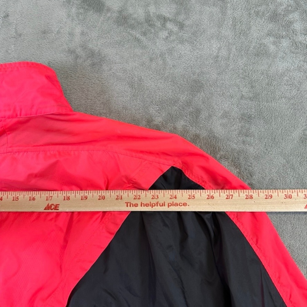Vintage Nike Windbreaker Jacket XL Red Black Purple Colorblock 90s Nylon S10611 - Picture 12 of 13